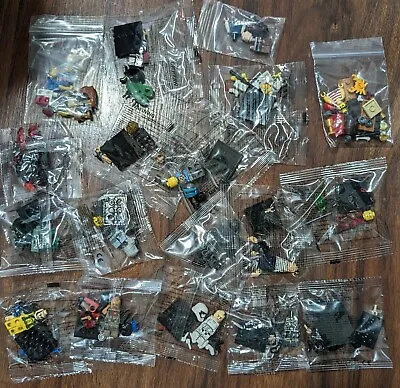 LEGO Mini Figure Lot: Marvel Disney Star Wars NINJAGO - * Most In Baggies * • $128.89