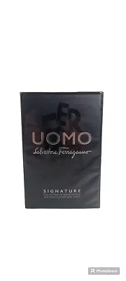 Ferragamo Uomo Signature 100ml Edp Spray New Sealed - Free P&p Mens Perfume Gift • £49.99