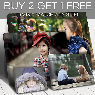£14.99 • Buy Personalised Canvas Photo Canvas Photo Gifts For Her Gifts For Him Prints Gifts