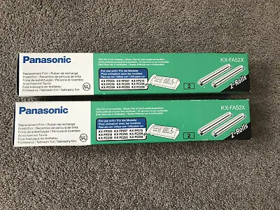 Panasonic Replacement Film For Fax Machines X 2 • £3