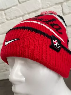 Nike Canada Olympic Hockey Team Winter Beanie One Size • £15.59