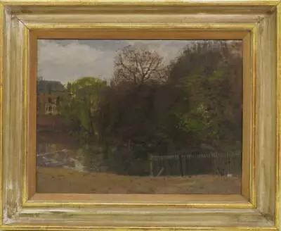 KEN HOWARD R.A(1932-2022) Impressionist 60's Oil Painting HAMPSTEAD HEATH LONDON • £410