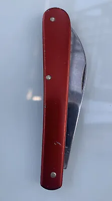  Victorinox Switzerland Stainless Rostfrei Single Blade Serrated Folding Knife • $30