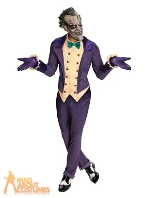 £41.99 • Buy Adult Joker Costume Licensed Villain Super Hero Book Day Week Fancy Dress Outfit