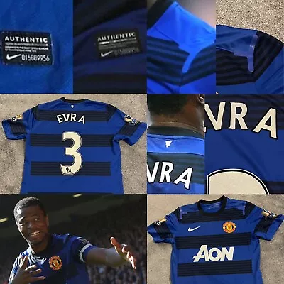 Patrice Evra Match Worn Manchester United Shirt (vs Liverpool 15/10/2011) • £1500