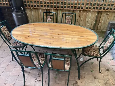 $250 • Buy Dining Table & Six Chairs