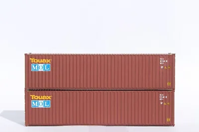 JTC 405078 N TOUAX / MOL? 40' High Cube Containers (2 PK) • $28.95