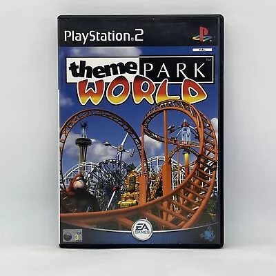 Theme Park World Simulator PS2 Sony PlayStation Game Free Post PAL • $14.95