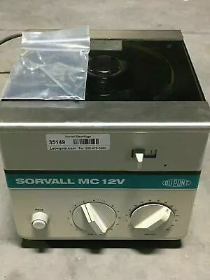 DuPont Sorvall MC 12V Benchtop Micro Centrifuge With F-12/M.18 Rotor • $69.99