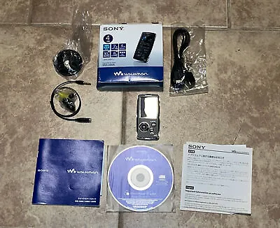 Sony Walkman NW-A806 Black ( 4 GB ) Digital Media Player - For Parts/Not Working • $29.99