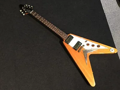 Used Epiphone KORINA-ish V Flying V Natural ZZ Top Albert King  Jimi Hendrix • $974.53