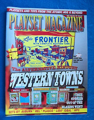 Playset Magazine #70 History Of Western Town Playsets From 1950-1970 • $11