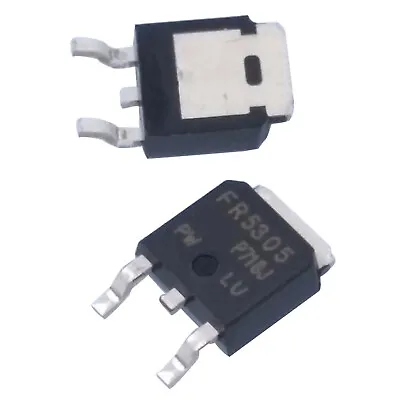  10 Pcs IRFR5305 5305 P-Channel Power MOSFET TO-252 SMD • $3.04