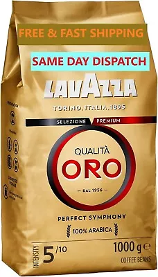 Lavazza Qualitá Oro Coffee Beans 1Kg • $45.06