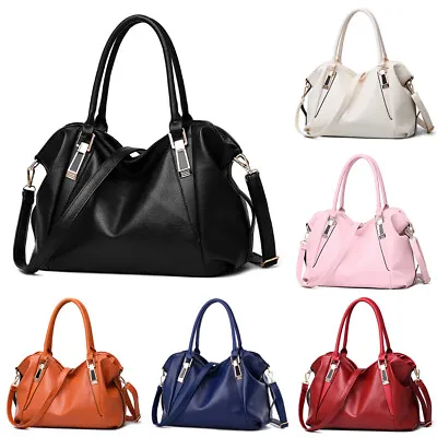 Fashion Women's Soft Leather Shoulder Bag Tote Lady Handbag Hobo Purse Satchel  • $15.99