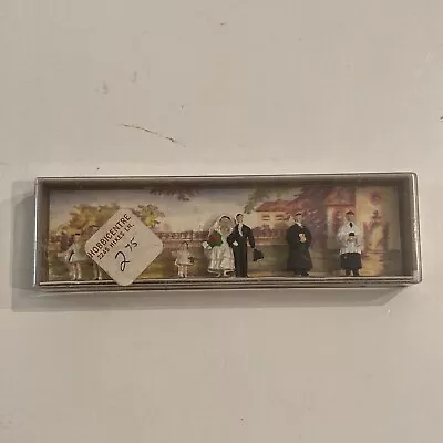 Vintage Merten HO Railroad Train Figures Wedding Group Box 963 • $9.95