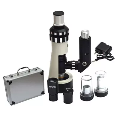 Portable Metallography Microscope 100-800X For Metallographic Inspection W/ Case • $349.60