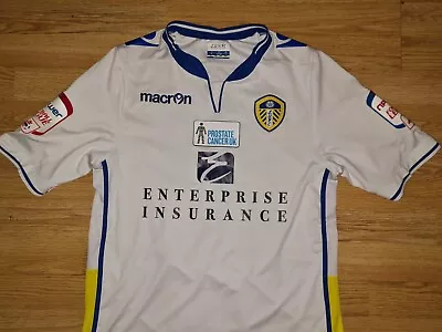 Leeds United Matchworn Shirt 12/13 Tonge #18 Special Charity Logo V Millwall • £225