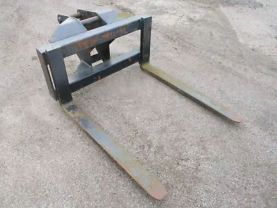 £525 • Buy Fork Lift Tines Forks Forklift For Digger Excavator Backhoe 3cx 50mm Pins
