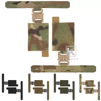 KRYDEX Quick Release Metal Buckle Cummerbund Adapters For AVS FCPC Tactical Vest • $22.95