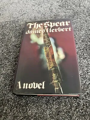 JAMES HERBERT: THE SPEAR: SIGNED UK FIRST EDITION HARDCOVER LATE 70s SIGNATURE • £275