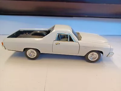 SunnySide White  1970 Chevy El Camino SS 454 1:24 Scale Die-Cast Muscle Car • $18