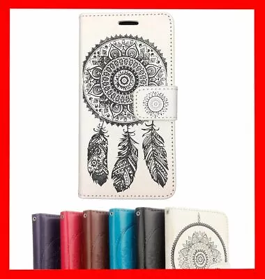 NEW Leather Wallet Flip Case Gel Stand Cover For Samsung Galaxy S4 S5 S6 S7 Edge • $7.75