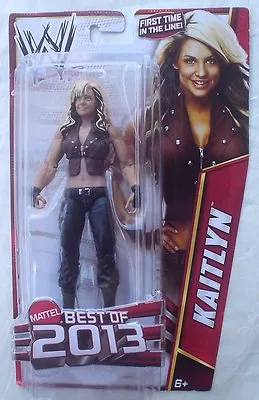 KAITLYN WWE Basic Series Best Of 2013 DIVA Mattel First Time In The Line NEW • $30