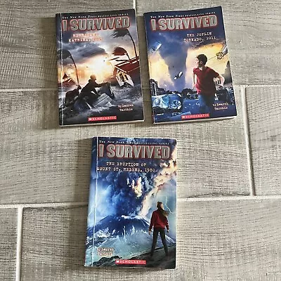 I Survived Series 3 Books PAPERBACK Lauren Tarshis • $6.49