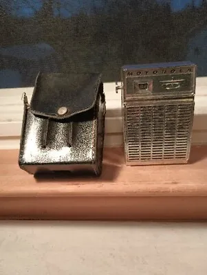 Motorola  All Transistor Chrome Radio UNTESTED  • $19.75