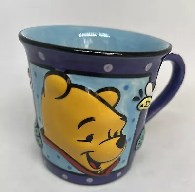 Mug - Disney Brand Winnie The Pooh With Raised Pattern No Signs Of Use • $20