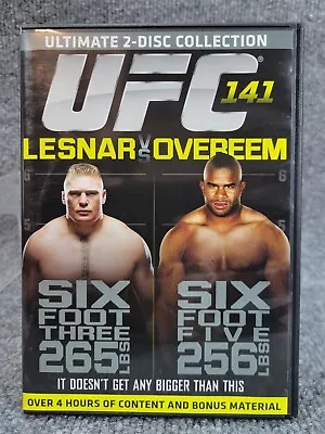UFC 141: Lesnar Vs. Overeem (DVD 2012 2-Disc Set) Nate Vs Cerrone • $19.99