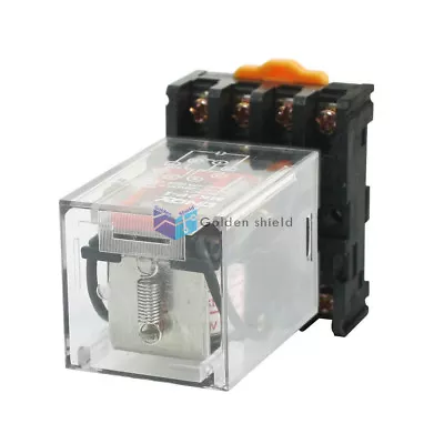 MK2P-I Coil 8Pin DPDT Power Relay With Plug-in Terminal Socket AC 110V✦Kd • $4.64