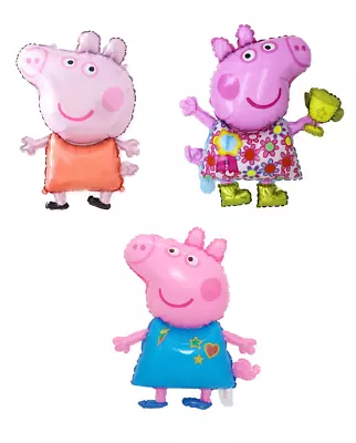 £3.99 • Buy Peppa Pig Large Foil Air Balloon Birthday Party Boy Girl 