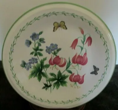 Studio Nova Mikasa Ironstone Garden Bloom Y2372 8  Lunch Salad Plate (8 Avail) • $7.50