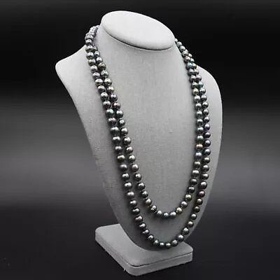 $250 • Buy Peacock Pearl Opera Necklace - Cultured 8mm Pearls - 50  Necklace
