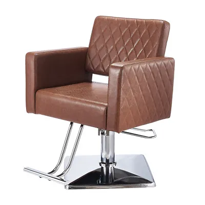 Cube Barber Chair 360° Swivel Hydraulic Salon Beauty Tattoo Hair Styling Chair • £99.99