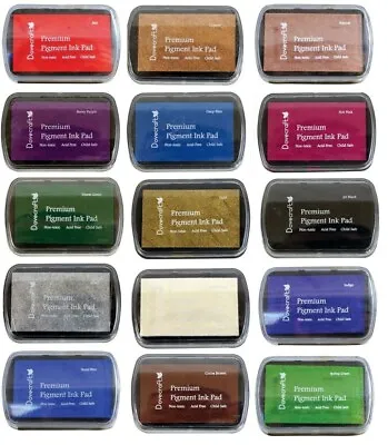 £19.99 • Buy Dovecraft Essentials Premium Pigment Ink Pad 15 Colours Cardmaking Stamping Set