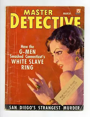 Master Detective Magazine Vol. 16 #1 GD 1937 Low Grade • $8.30