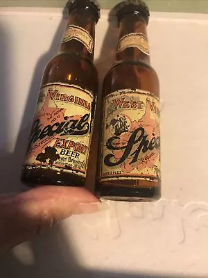 Mini Beer Bottle Salt Pepper West Virginia Special • $5