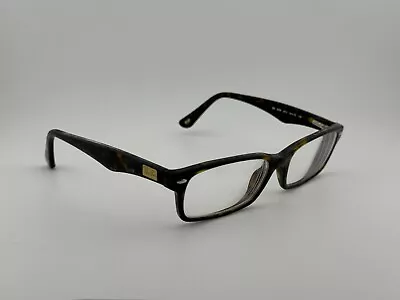 Ray Ban RB5206 2012 Brown Rectangle Tortoise Eyeglasses Frames Only 54-18 145 • $18.89