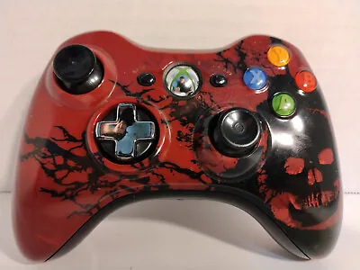 $45 • Buy Microsoft Xbox 360 Wireless Controller Gears Of War 3 SEE CONDITION / AS IS