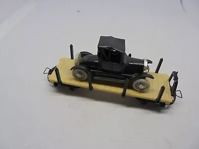 £74.95 • Buy JOUEF EGGERBAHN NARROW GAUGE 009 HOe SCALE  RARE BOGIE WAGON  WITH BLACK CAR