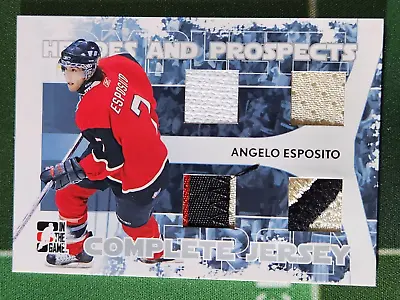 Angelo Esposito 2007-08 ITG Heroes And Prospects Complete Jerseys 1/9 #CJ-04 • $35