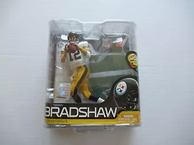 Mcfarlane Nfl 26 Legends Steelers Terry Bradshaw Variant Cl Figure 2966/3000 Nip • $49.99