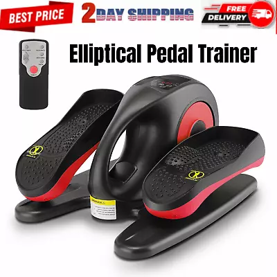 Under Desk Elliptical MachineElectric Pedal Bike Exerciser Trainer+LCD Monitor^ • $139.99