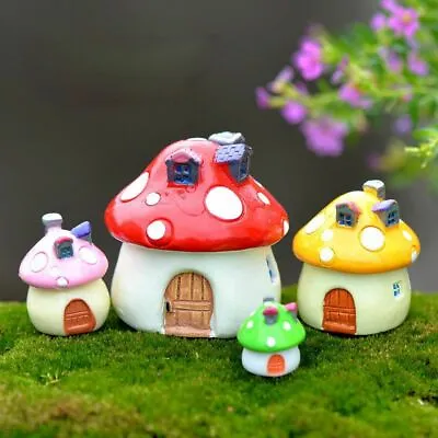 Dollhouse Miniature Fairy Garden Ornament DIY Mini Craft Accessories Decor Cute • £4.12