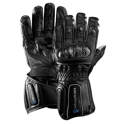 Motorcycle Leather Riding Bike Racing Motorcycle Protective Cowhide Gloves  • $35