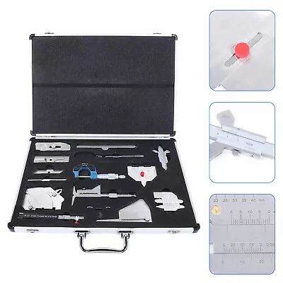 13PCS Welding Gauge Tool Inspection Kit Welding Inspection Ruler Set W/Case New • $134.90