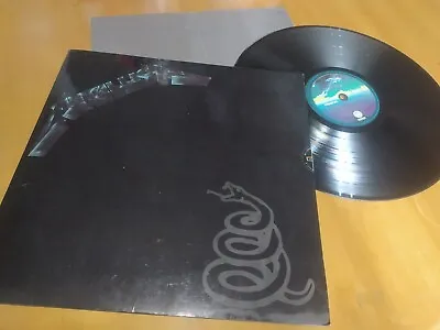 Metallica - The Black Album VERY RARE Vinyl Lp Venezuela Sonografica 1991 • $95.99